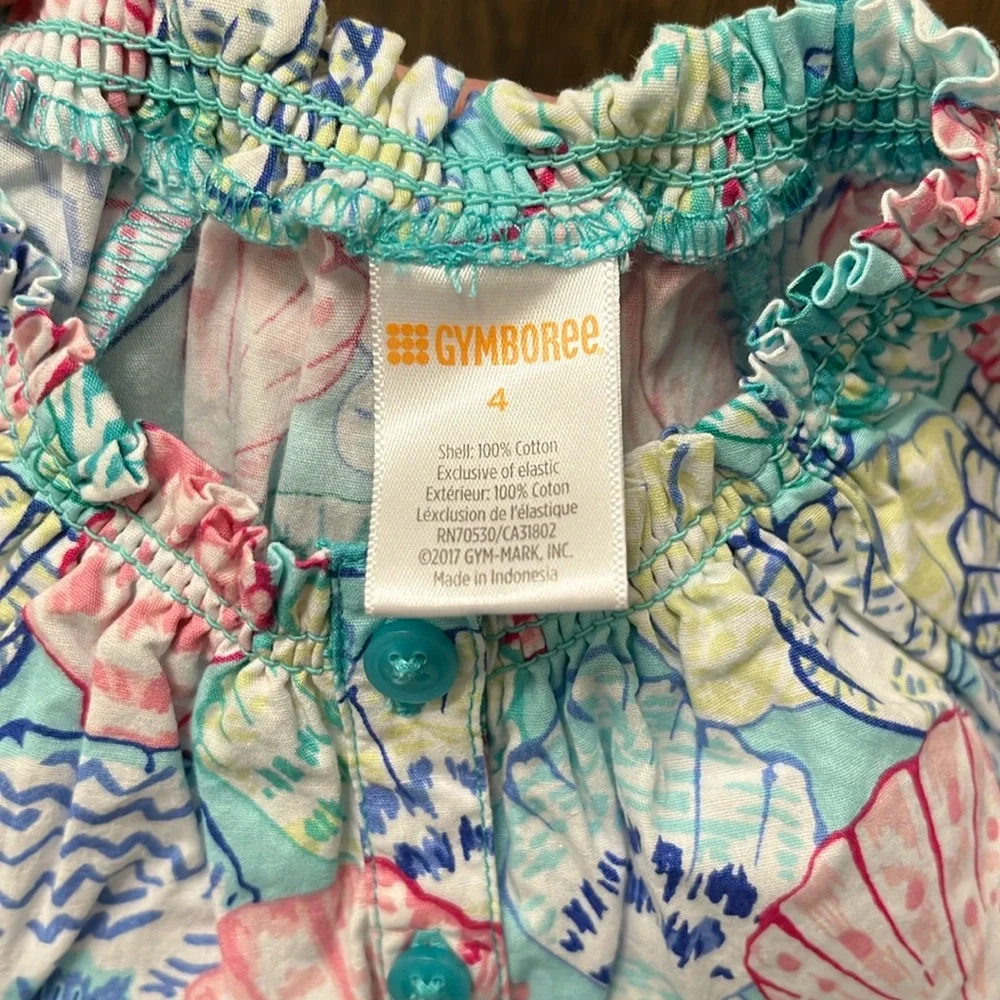 Gymboree Seashell Top size 4